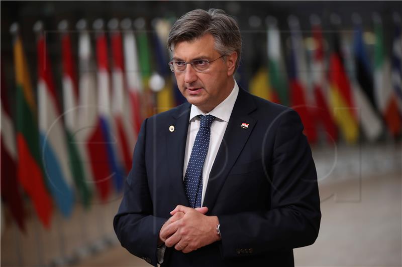 Plenkovic: Idea of recovery package should not be watered down