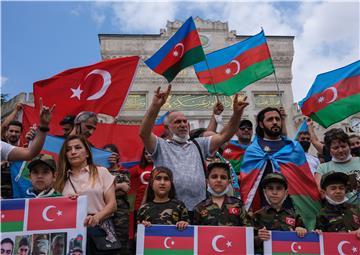 TURKEY AZERBAIJAN ARMENIA PROTEST