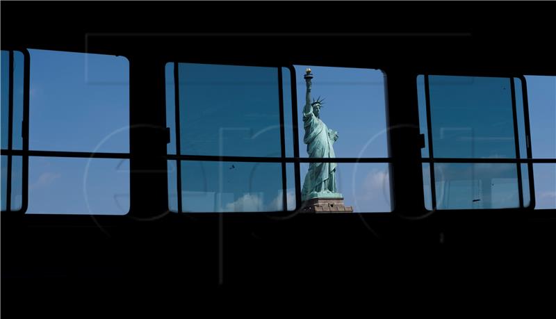 USA NEW YORK LIBERTY ISLAND REOPENING