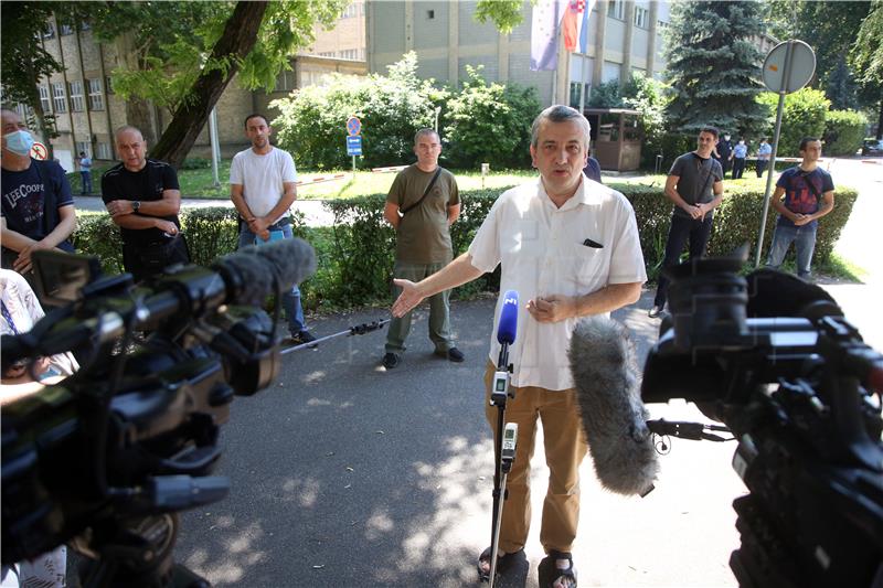 Konferencija za medije Novog sindikata