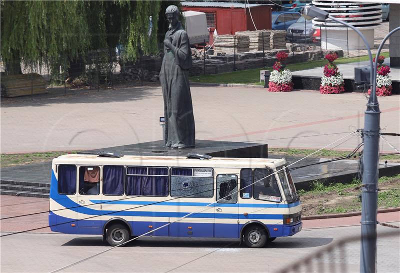 UKRAINE LUTSK BUS HOSTAGE