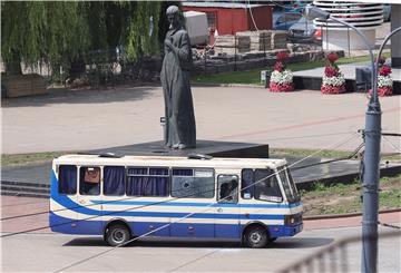 UKRAINE LUTSK BUS HOSTAGE