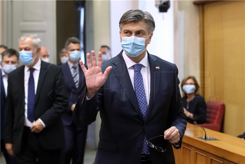 Plenković: U petak prva sjednica nove Vlade