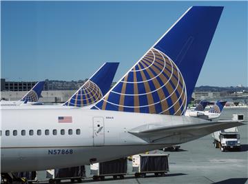 (FILE) USA ECONOMY UNITED AIRLINES