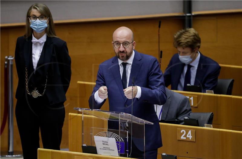 BELGIUM EU PARLIAMENT SUMMIT