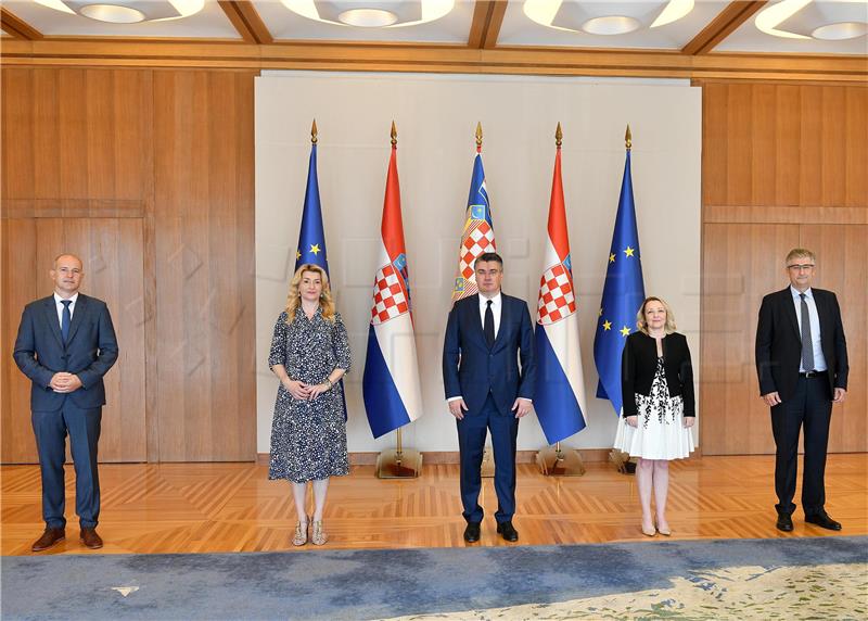 Croatian president receives AmCham delegation