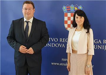 Nataša Tramišak preuzela dužnost ministrice regionalnoga razvoja i fondova EU