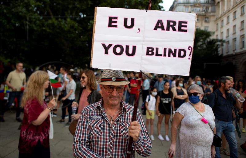 BULGARIA ANTI GOVERMENT PROTEST