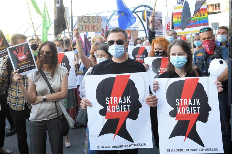 POLAND ANTI VIOLENCE PROTEST