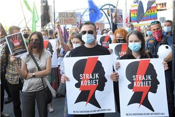 POLAND ANTI VIOLENCE PROTEST