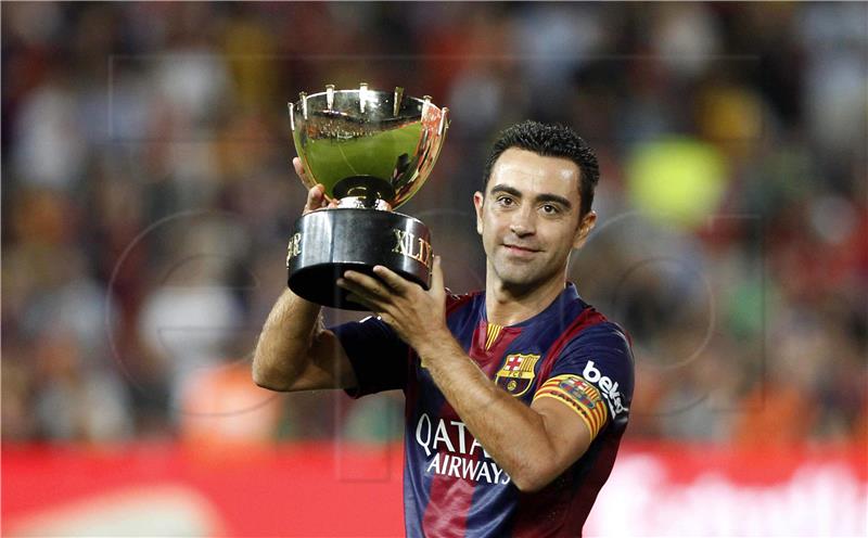 (FILE) SPAIN SOCCER XAVI HERNANDEZ TESTS POSITIVE FOR COVID-19