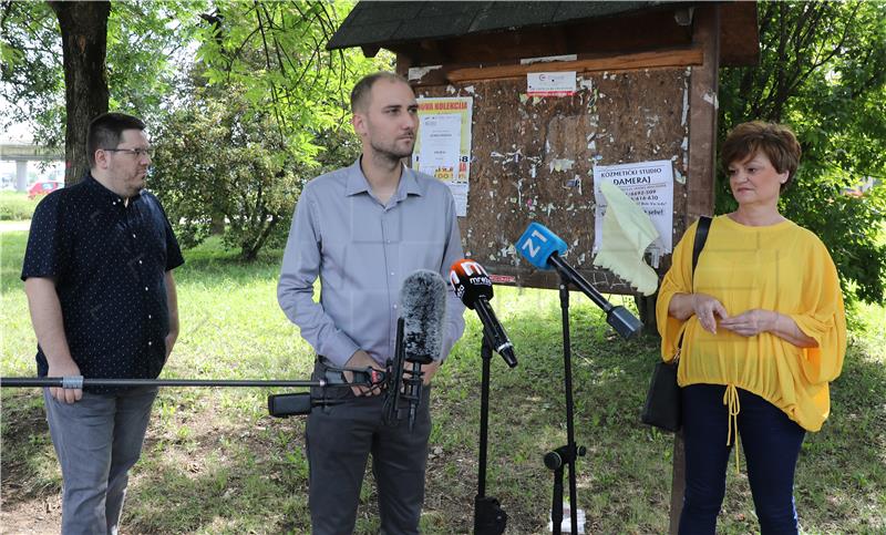 Konferencija za medije zagrebačkog SDP-a