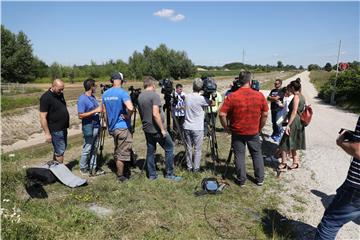 Direktor Vodoopskrbe i odvodnje d.o.o. Marin Galijot dao izjavu za medije