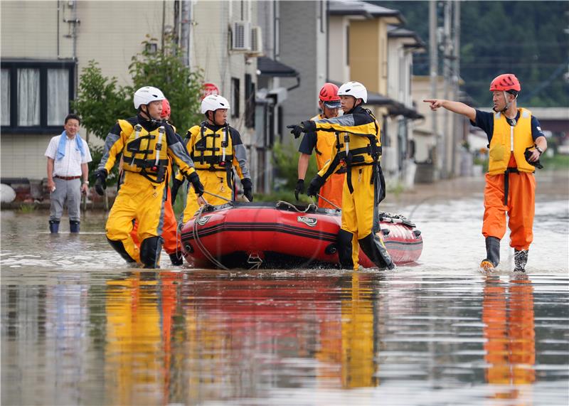 JAPAN FLOODS