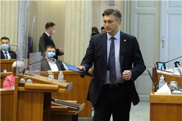 Plenković u izvješću Saboru hvalio rezultate samita EU-a