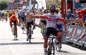 Vuelta a Burgos: Gaviriji etapa, petorica biciklista izolirana