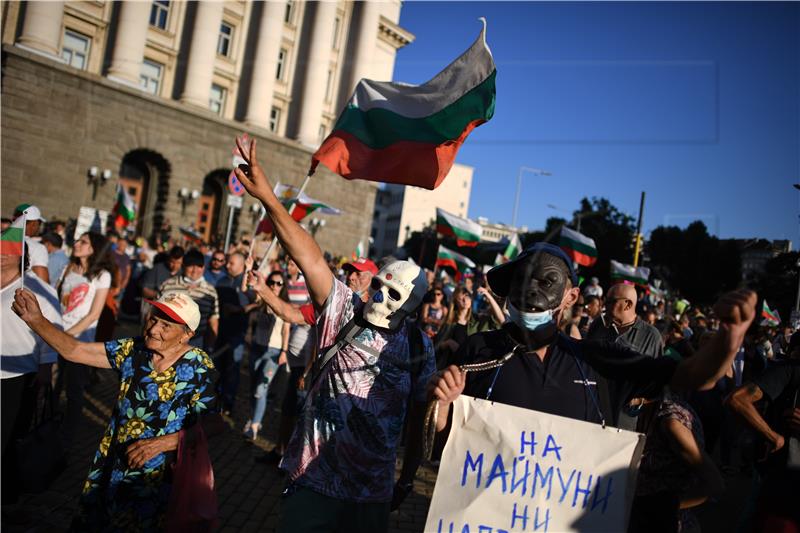 BULGARIA ANTI GOVERMENT PROTEST