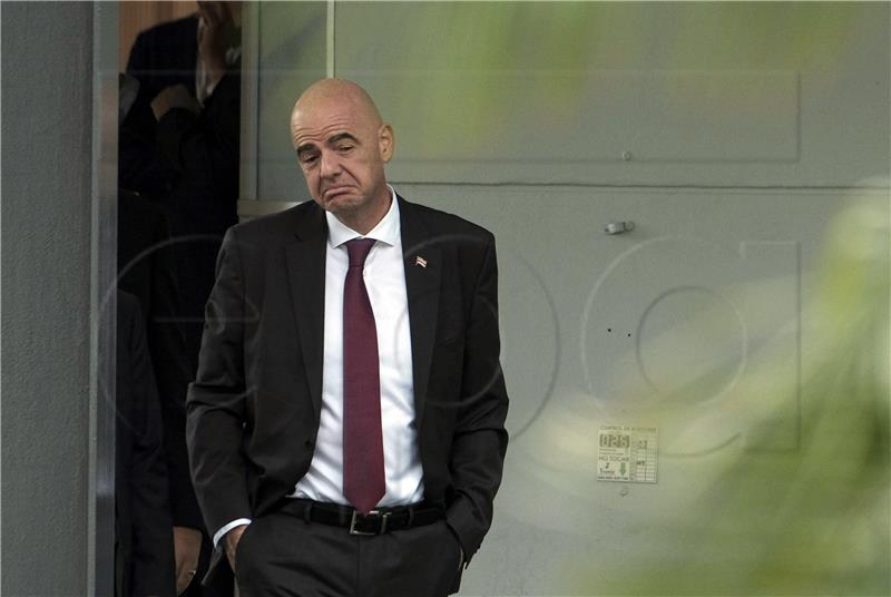 (FILE) COSTA RICA FIFA INFANTINO PROBE