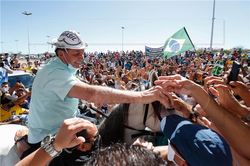 BRAZIL CORONAVIRUS BOLSONARO