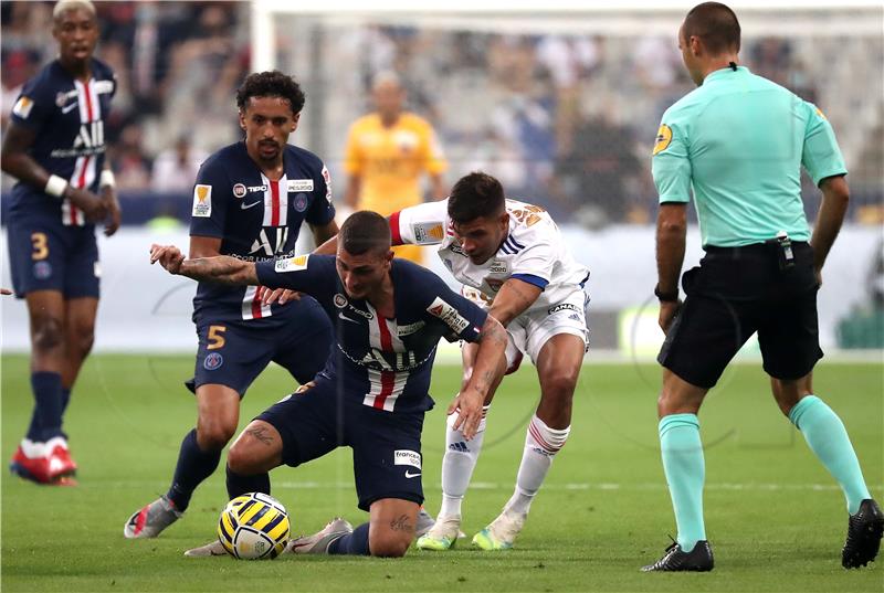 FRANCE SOCCER LEAGUE CUP FINAL