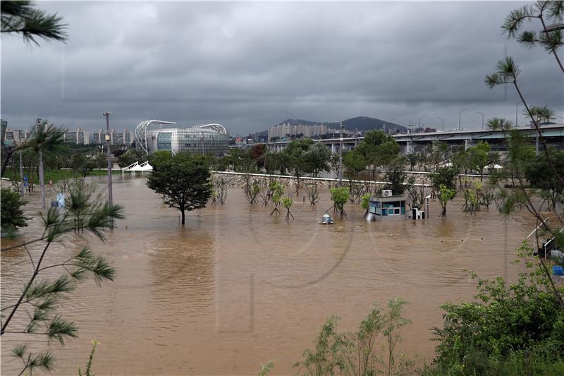 SOUTH KOREA WEATHER RAIN FLOOD