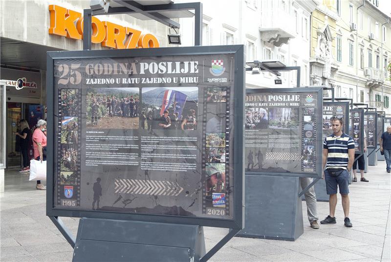 Rijeka: Otvorena izložba " 25 godina poslije"