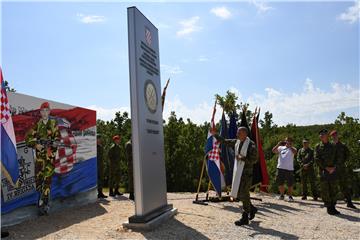 Preimenovanje vojnog poligona  "Crvena zemlja" u vojni poligon "Josip Markić"