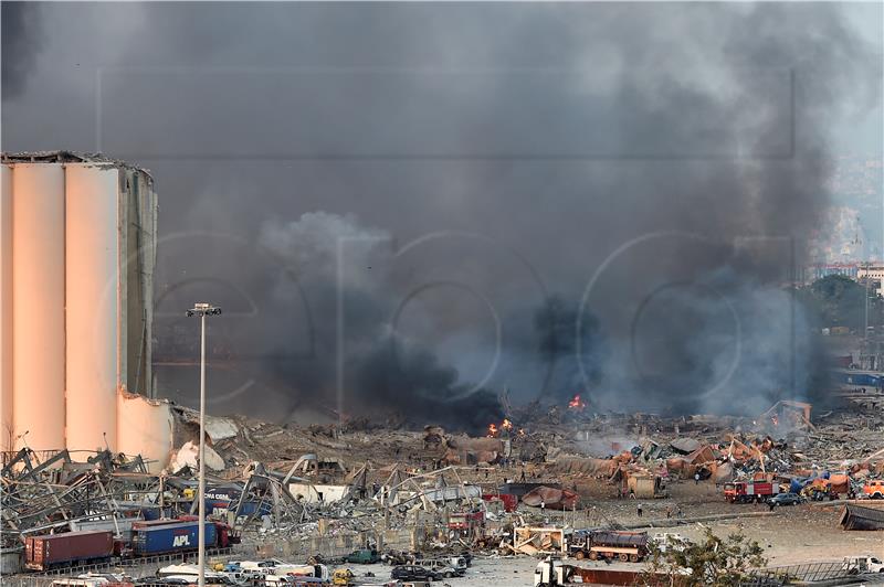 LEBANON BEIRUT EXPLOSION