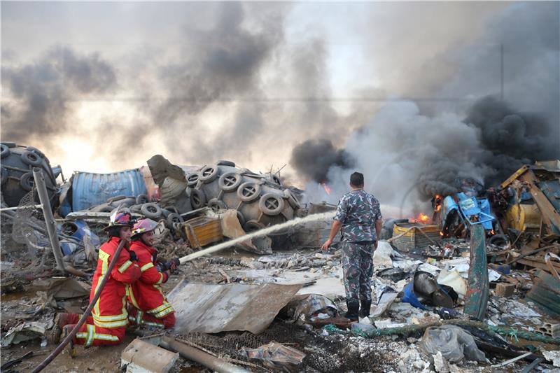 LEBANON BEIRUT EXPLOSION