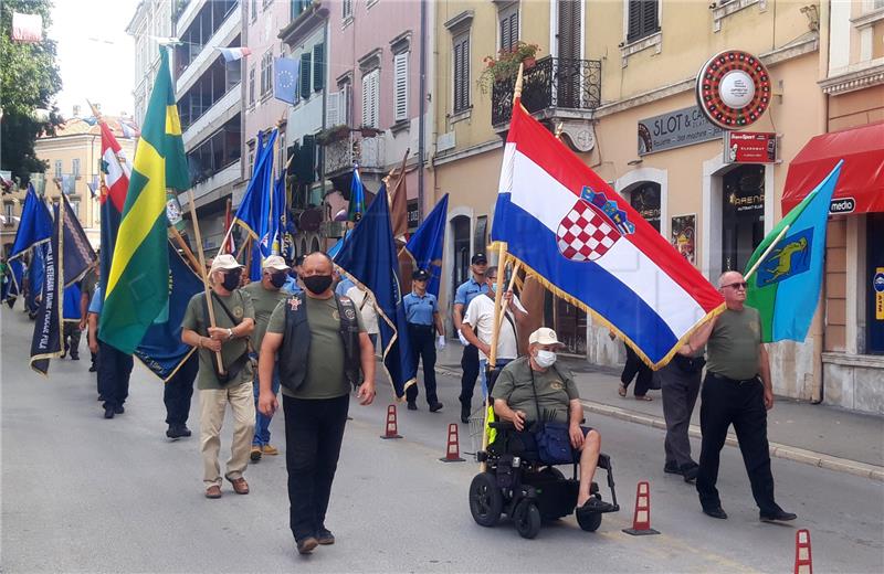 Pula: mimohod branitelja u povodu Dana pobjede i domovinske zahvalnosti