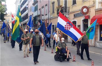 Pula: mimohod branitelja u povodu Dana pobjede i domovinske zahvalnosti