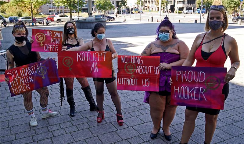 GERMANY COVID19 CORONAVIRUS PANDEMIC PROTEST SEX WORKERS