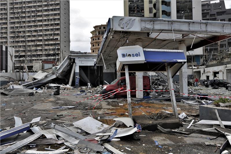 LEBANON BEIRUT EXPLOSION AFTERMATH