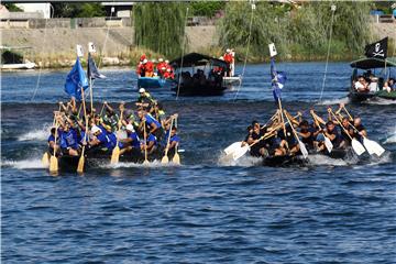 23. maraton lađa - 35 posada u utrci za veliki štit kneza Domagoja