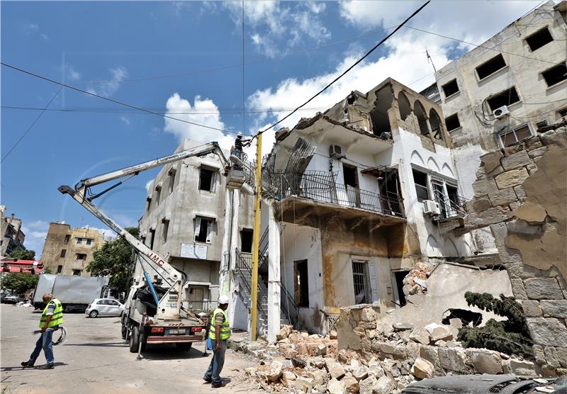 LEBANON EXPLOSION AFTERMATH