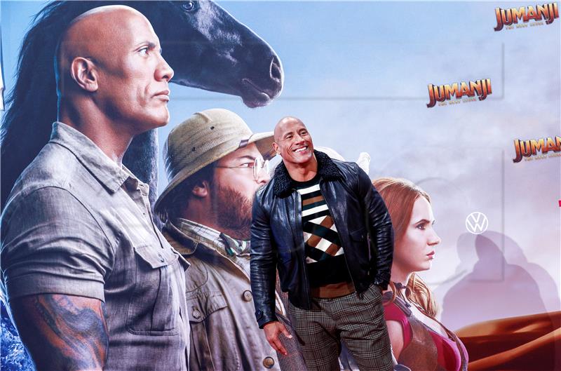 Dwayne Johnson drugu godinu zaredom najplaćeniji glumac na svijetu