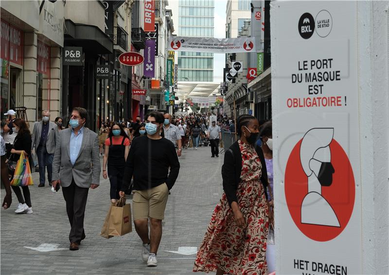 Nošenje maski postalo obavezno u Belgiji