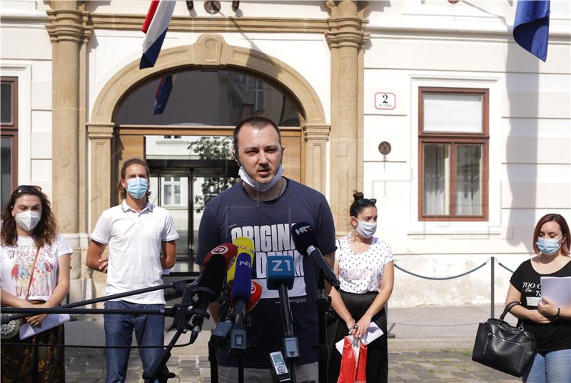 Konferencija za medije Mreže mladih Hrvatske