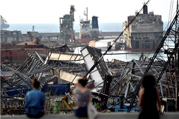 LEBANON BEIRUT EXPLOSION AFTERMATH