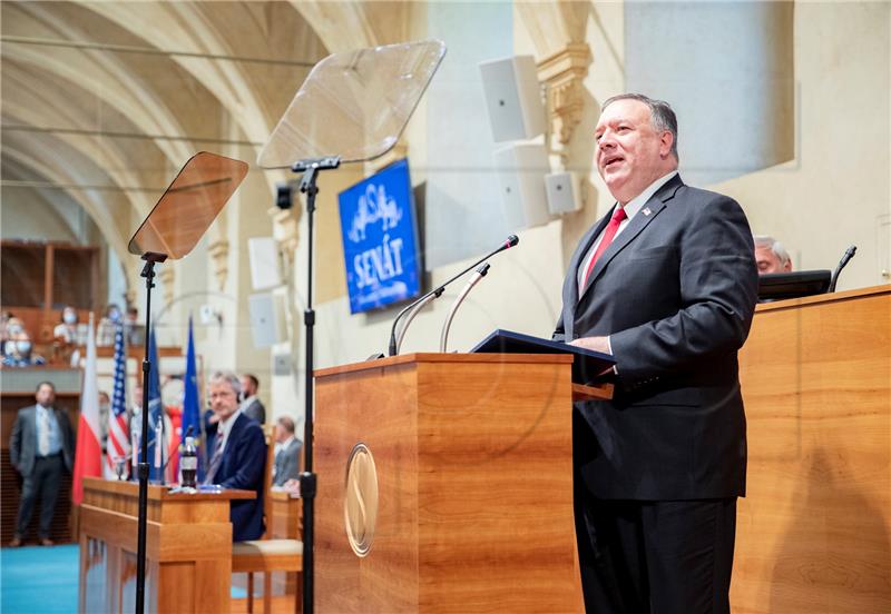 Pompeo u četvrtak u posjetu Sloveniji