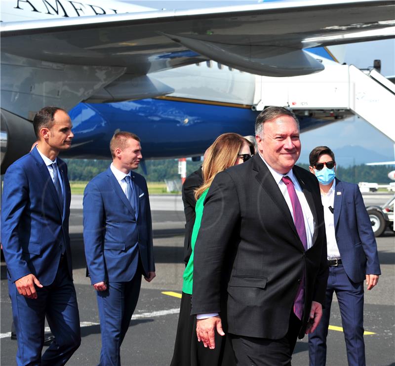 Pompeo u posjetu Sloveniji