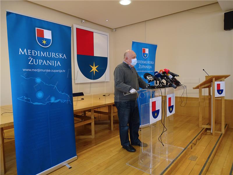 Petero novozaraženih u Međimurskoj županiji