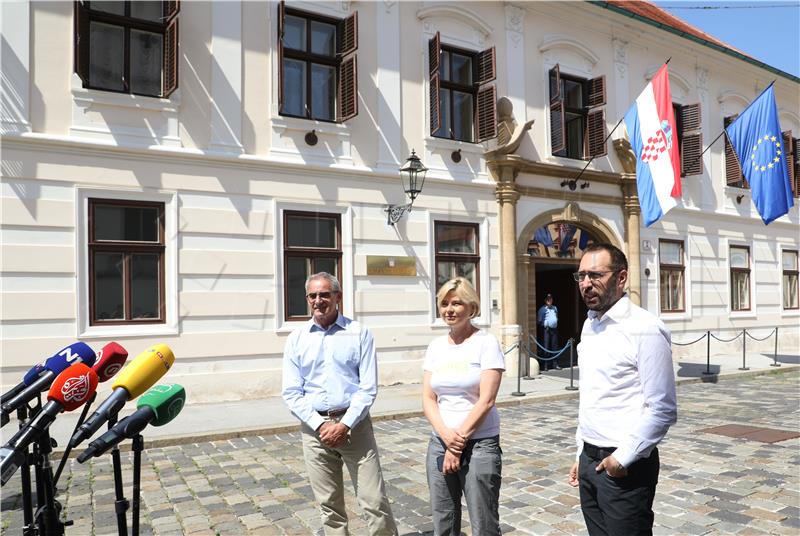 Konferencija za medije platforme Možemo!