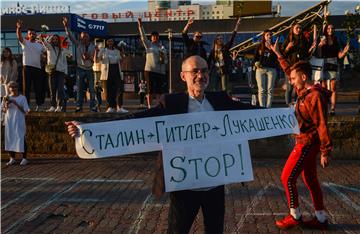 BELARUS PRESIDENTIAL ELECTIONS PROTEST