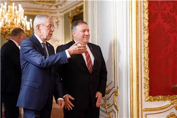 AUSTRIA USA POMPEO DIPLOMACY