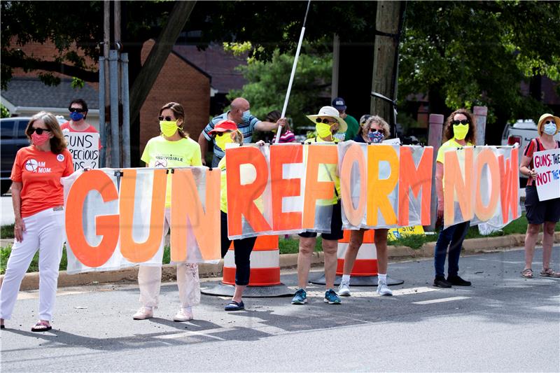 USA GUN CONTROL NRA PROTEST