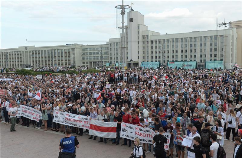 BELARUS PRESIDENTIAL ELECTIONS PROTEST