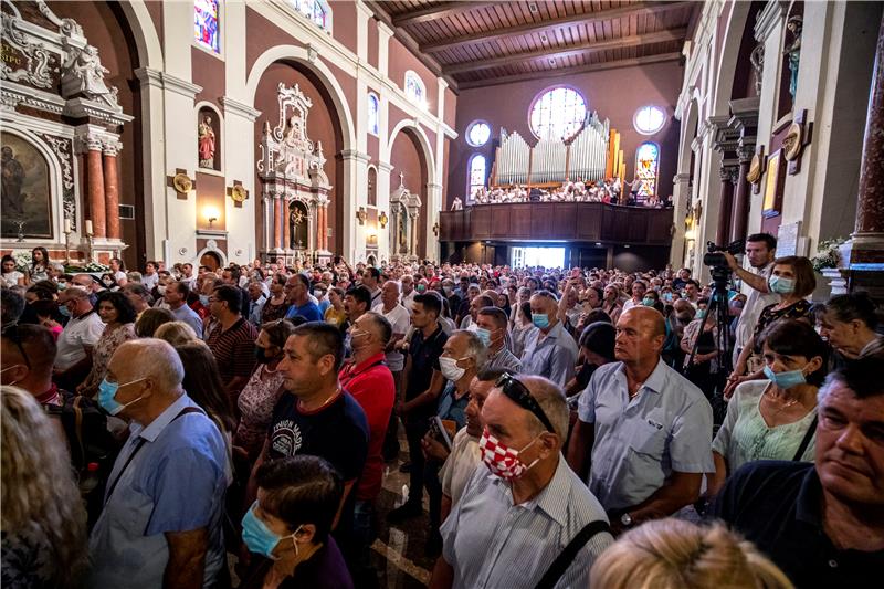 Proslava blagdana Velike Gospe u Sinju