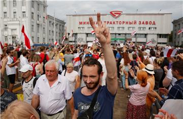 BELARUS PRESIDENTIAL ELECTIONS PROTEST