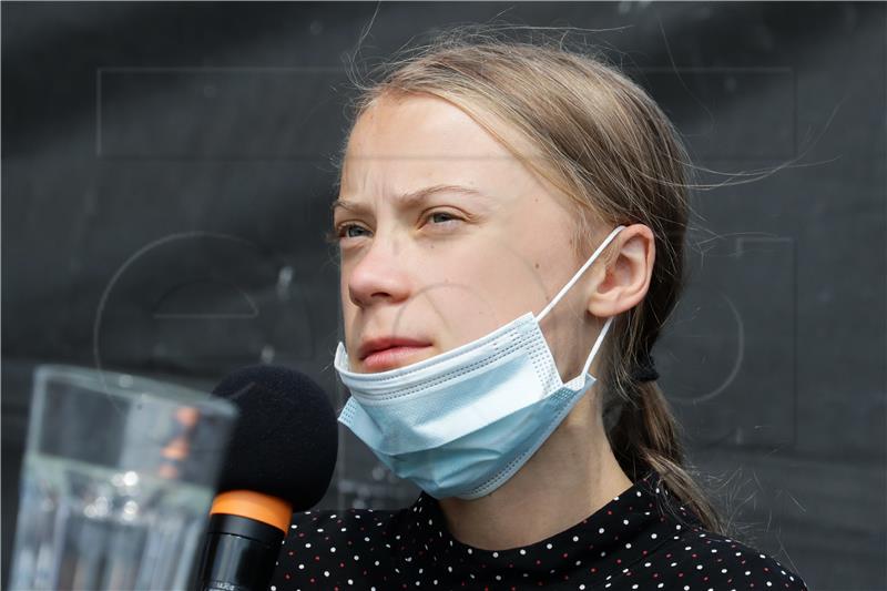 GERMANY CLIMATE FRIDAYS FOR FUTURE MERKEL THUNBERG